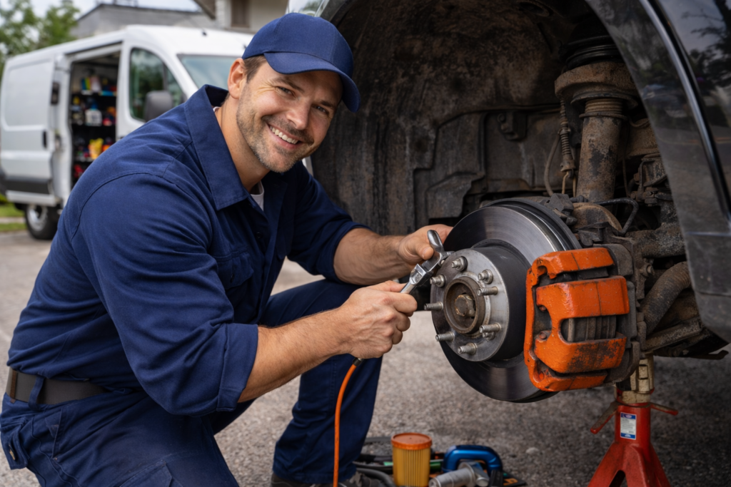 Mobile Mechanic Tulsa - brake repair