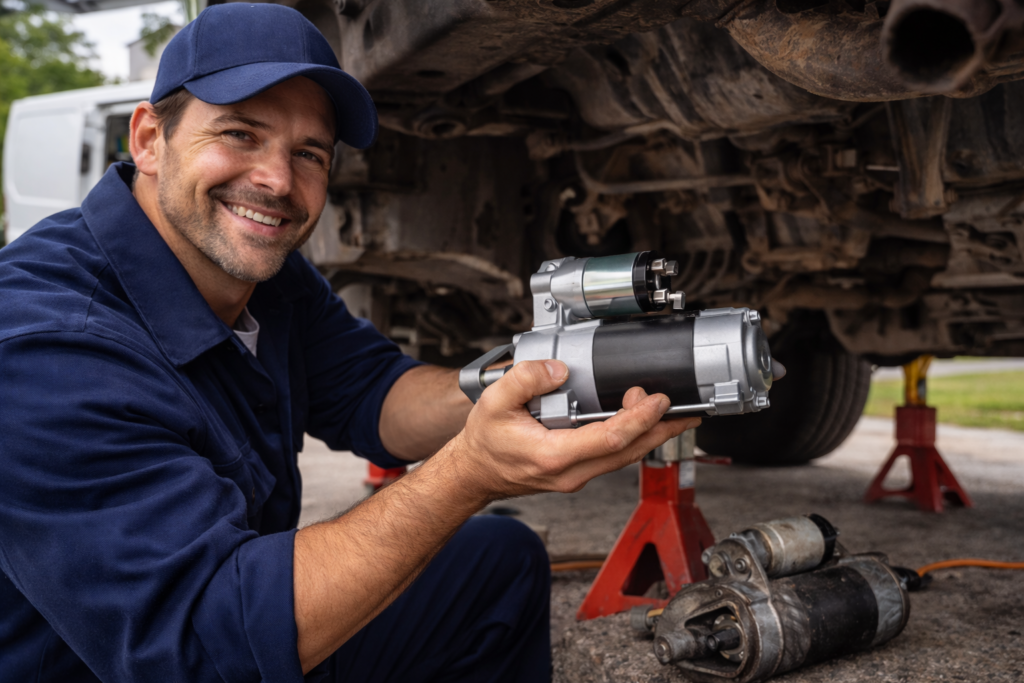 Mobile Mechanic Tulsa starter replacement