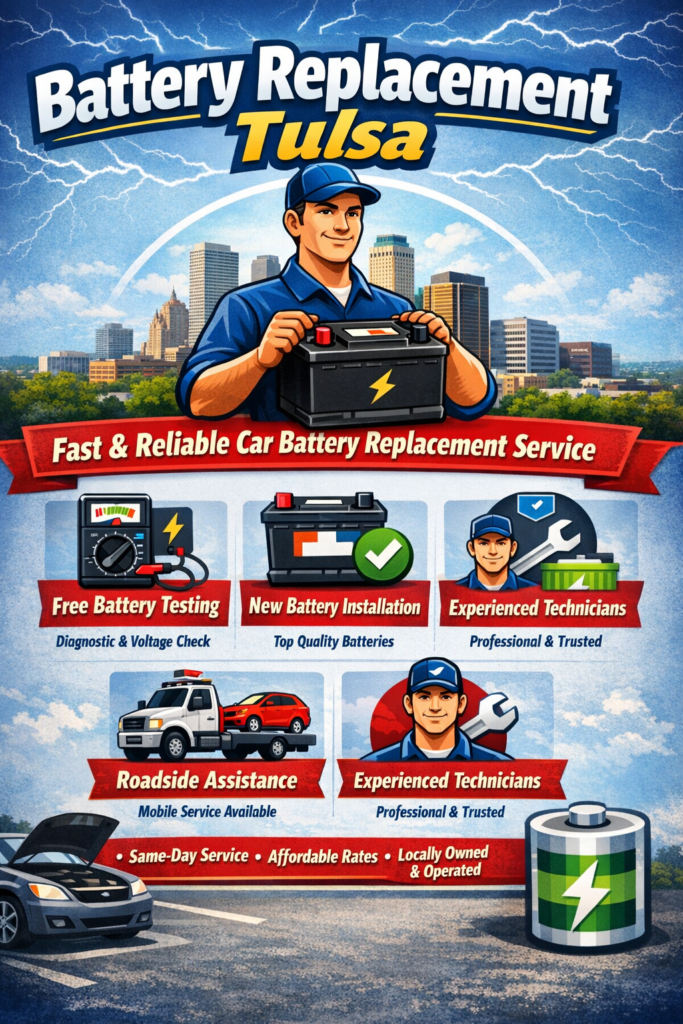 Battery replacement Tulsa