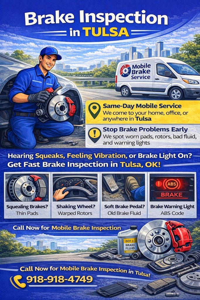 Brake Inspection in Tulsa