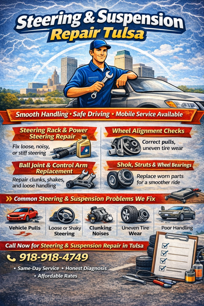 Steering & Suspension Repair Tulsa