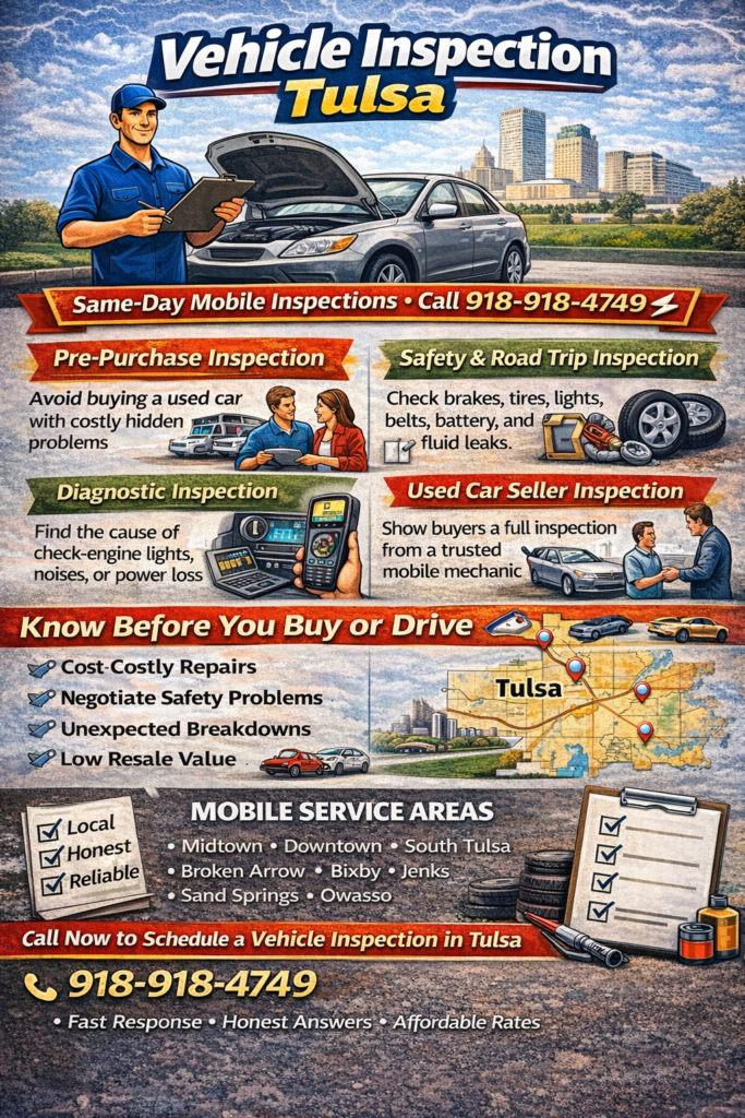 Vehicle Inspection in Tulsa