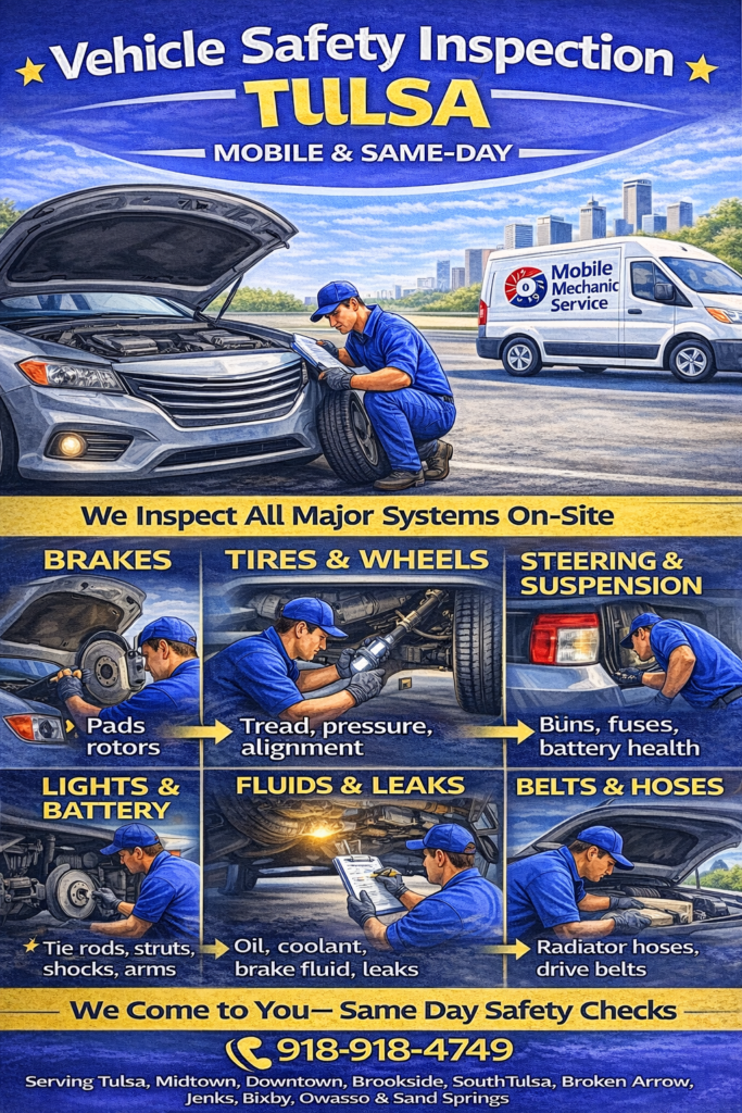 Vehicle Safety Inspection In Tulsa