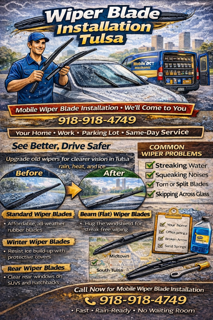 Wiper Blade Installation Tulsa